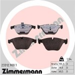 ZIMMERMANN  Brake Pad Set,  disc brake rd:z 23312.900.1