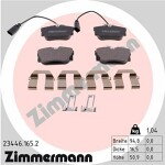 ZIMMERMANN  Brake Pad Set,  disc brake 23446.165.2