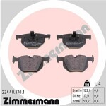 ZIMMERMANN  Brake Pad Set,  disc brake 23448.170.1