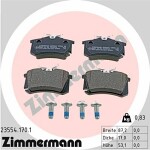 ZIMMERMANN  Brake Pad Set,  disc brake 23554.170.1