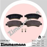 ZIMMERMANN  Brake Pad Set,  disc brake 23599.190.1