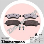 ZIMMERMANN  Brake Pad Set,  disc brake rd:z 23599.990.1