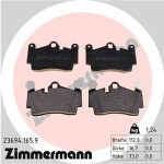 ZIMMERMANN  Brake Pad Set,  disc brake pb:z 23694.165.9