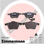 ZIMMERMANN  Brake Pad Set,  disc brake 23801.200.1
