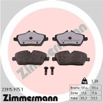 ZIMMERMANN  Комплект тормозных колодок,  дисковый тормоз rd:z 23915.975.1