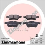 ZIMMERMANN  Brake Pad Set,  disc brake 24137.168.1
