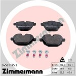 ZIMMERMANN  Комплект тормозных колодок,  дисковый тормоз 24561.175.1