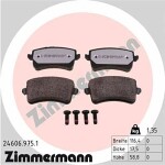 ZIMMERMANN  Brake Pad Set,  disc brake rd:z 24606.975.1