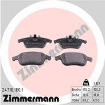 ZIMMERMANN  Brake Pad Set,  disc brake 24710.180.1