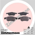 ZIMMERMANN  Brake Pad Set,  disc brake 24914.180.1