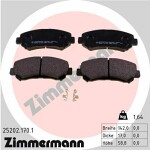 ZIMMERMANN  Brake Pad Set,  disc brake 25202.170.1