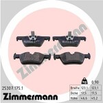 ZIMMERMANN  Brake Pad Set,  disc brake 25307.175.1