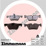 ZIMMERMANN  Brake Pad Set,  disc brake rd:z 25307.975.1