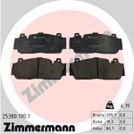 ZIMMERMANN  Brake Pad Set,  disc brake 25380.190.1