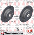ZIMMERMANN  Тормозной диск BLACK Z 400.3621.53