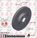 ZIMMERMANN  Brake Disc COAT Z 400.3658.20