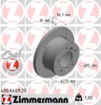 ZIMMERMANN  Тормозной диск COAT Z 400.6469.20
