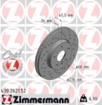 ZIMMERMANN  Brake Disc SPORT BRAKE DISC Z 430.2621.52