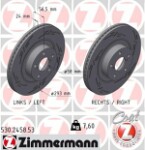 ZIMMERMANN  stabdžių diskas BLACK Z 530.2458.53