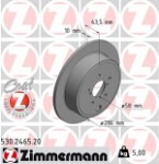 ZIMMERMANN  Тормозной диск COAT Z 530.2465.20